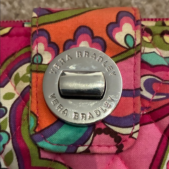 Vera Bradley Multicolor Paisley Wallet - Picture 3 of 7